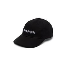 Palm Angels Kids - keps med broderad logotyp - barn - bomull - II - Svart