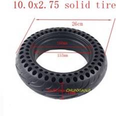 Ninebot minipro mini plus skoter solid hål däck dubbla stötdämpare ihåliga solid däck 10 x 2.75 tubeless däck