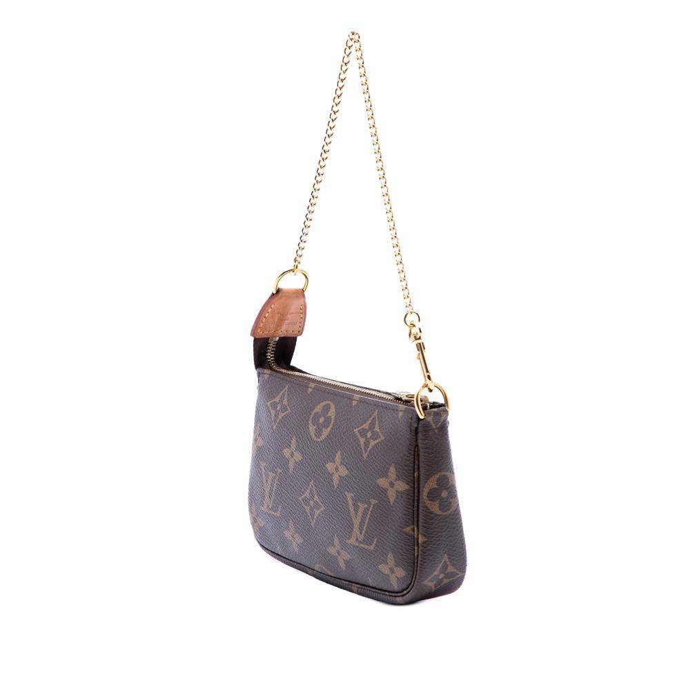 Louis Vuitton Vintage Pochette Accessoires Stl. - Handväskor Från Magasin - Brown (L 10cm x W 14cm x D 3cm)