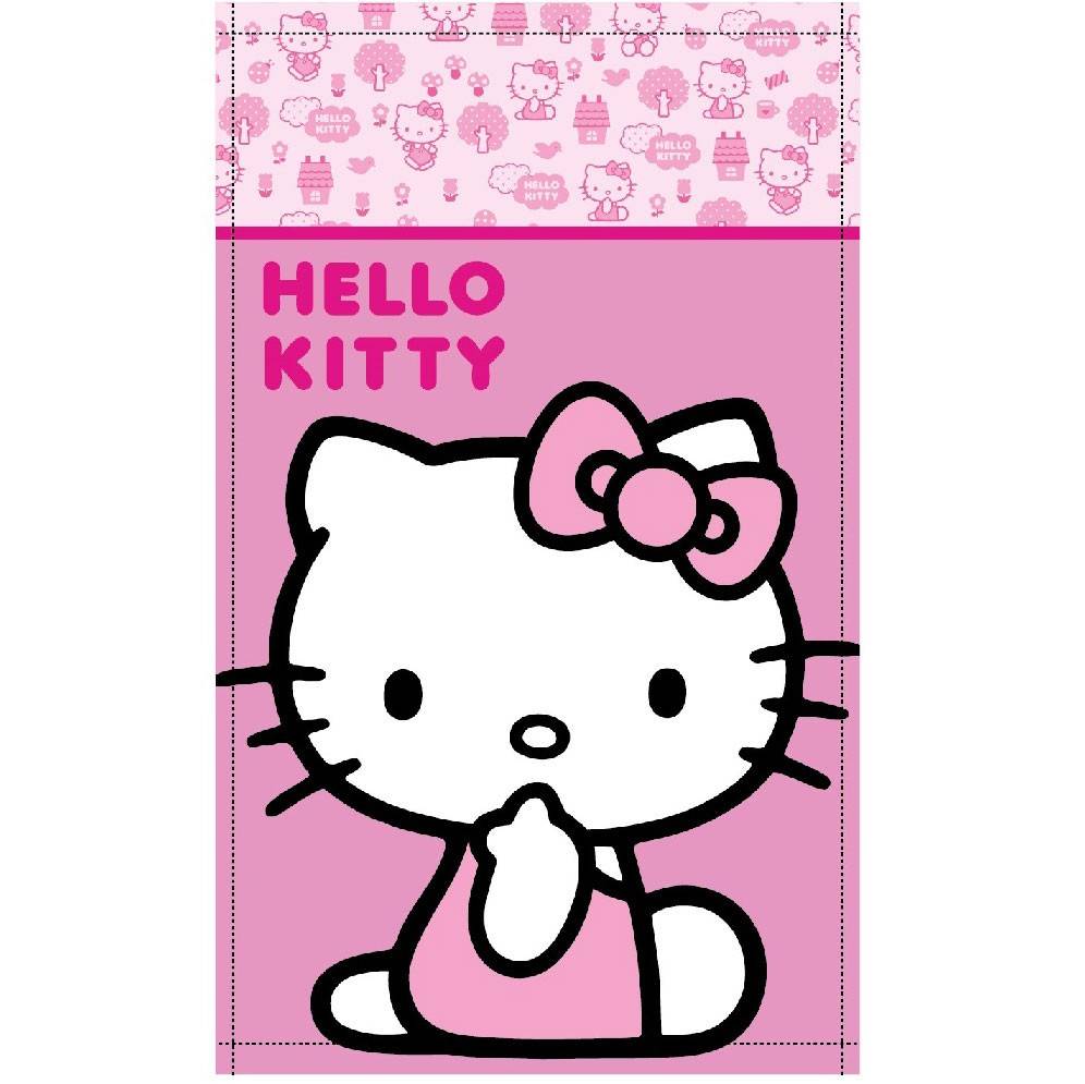 Hello Kitty Handduk, ansiktshandduk 30x50 cm