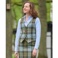 Lea tweed vest, Harris Tweed, highland check - 38