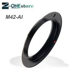 M42- ai m42 objektiv till ai -f&#xE4;ste adapterring f&#xF6;r nikon dslr kamera d90 d3100 d5100 d6 d7000 d7100 d7200 d5000 d5300 d80 d4 d3 d3300