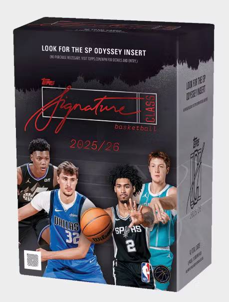2025-26 Topps Signature Class Basketball (Value Box)