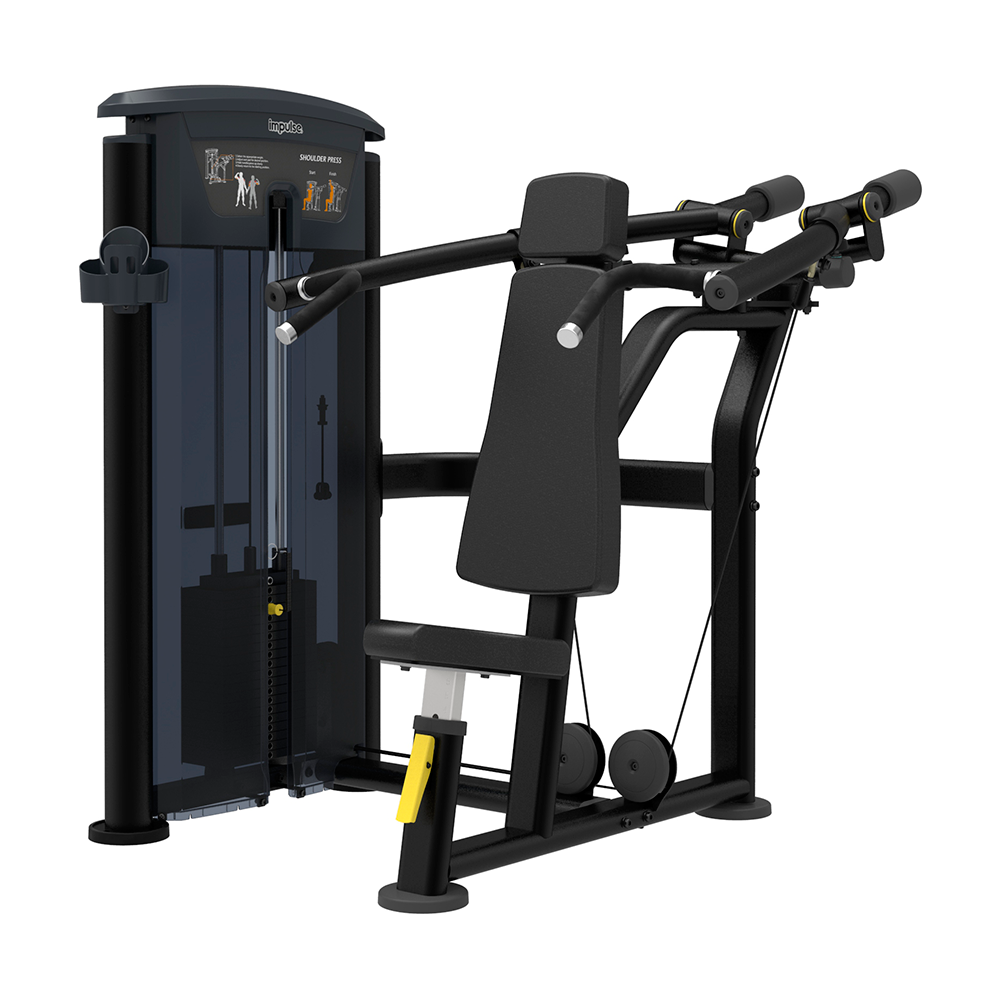 Impulse IT95 Shoulder Press, Sort.