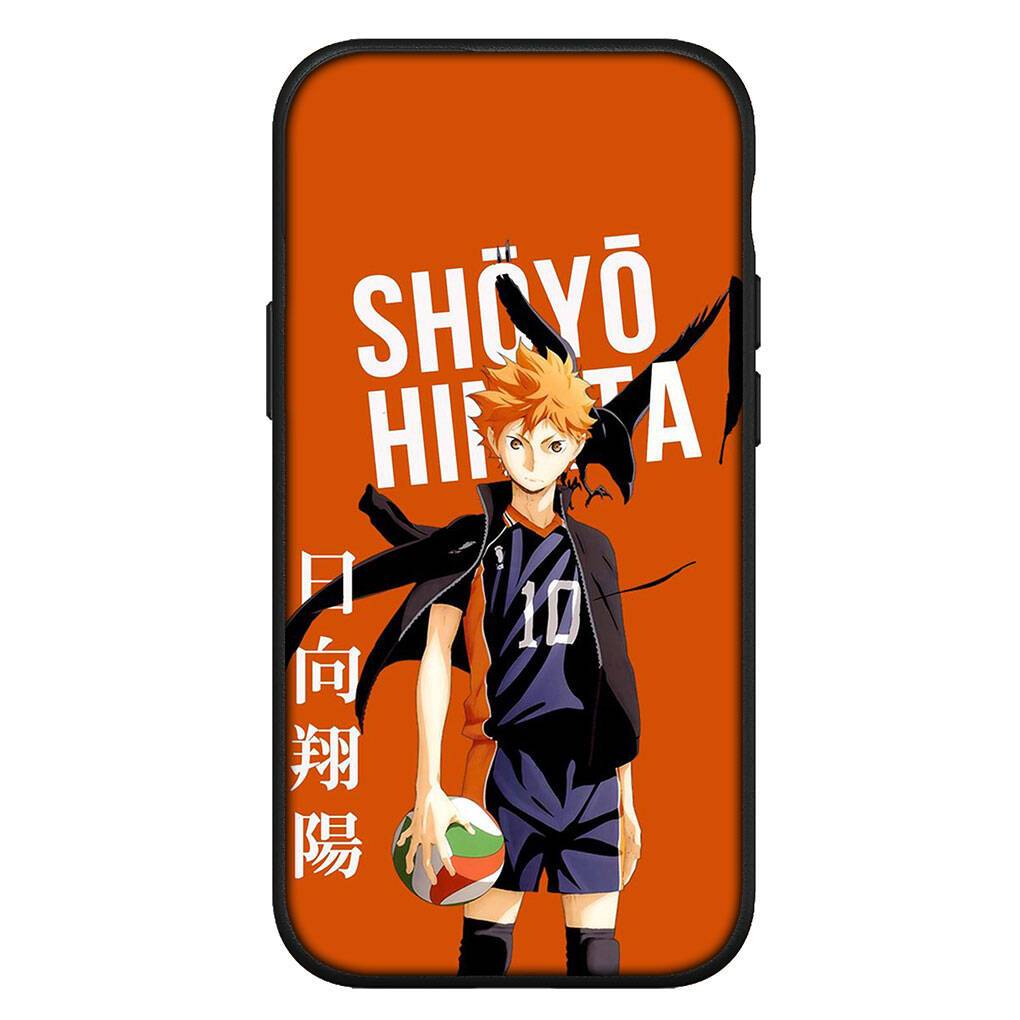 for Motorola Moto Edge 70 60 50 G54 G86 Samsung Galaxy S25 iPhone 17 16 15 Xiaomi Redmi Note 14 Pro Max Phone Case Lovely Hinata Shoyo Haikyuu Cover for Samsung Galaxy A34 5G ceil färg