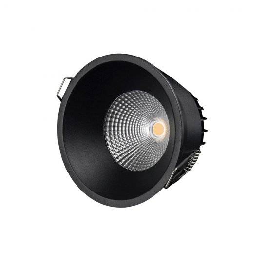 P-196B 11W Svart LED spotlight 3000K