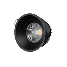 P-196B 11W Svart LED spotlight 3000K