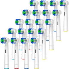 OBOSOE 20-pak Tandbørstehoveder - Kompatibel med f.eks. Oral-B