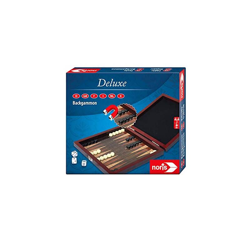 Deluxe Reisespiel Backgammon