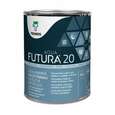 Futura Aqua 20 Lackfärg Sidenmatt Valfri Kulör 0,9L