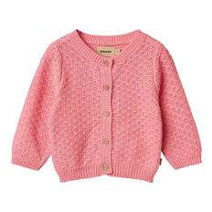 Wheat Cardigan - Strik - Magnella - Flamingo Pink - Wheat - 68 - Cardigan
