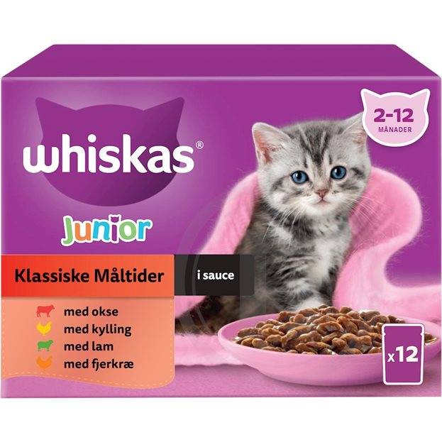 Vådfoder m. kød og fjerkræ