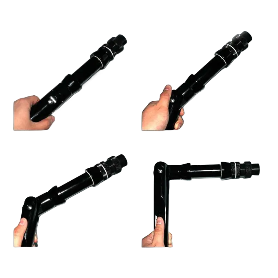 NEW 2# adjustable aluminum rod butt trolling rod bent straight deep sea tuna saltwater big game Pole butt