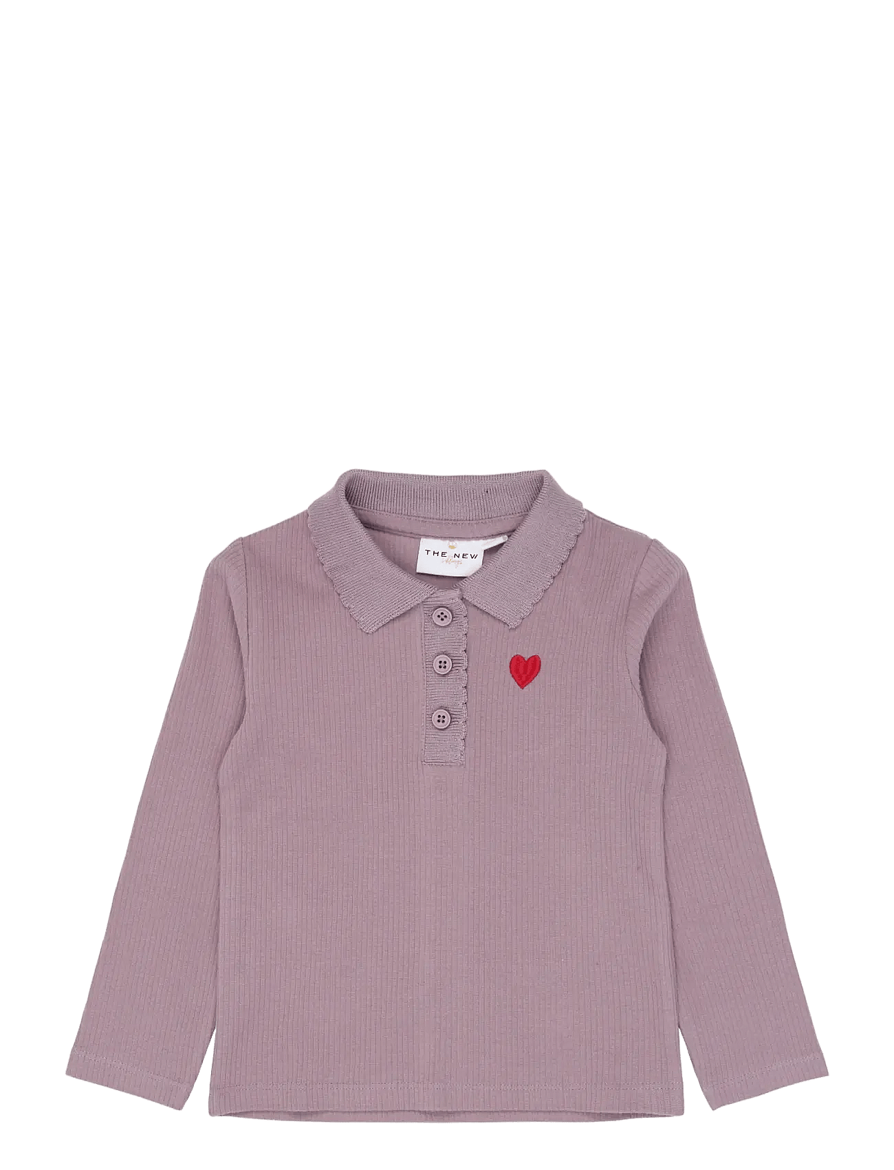 THE NEW Tnstvernina L_S Rib Polo | Purple | 110