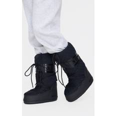 MOON BOOT Black Icon Quilt Boots, Black - 35/38