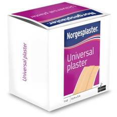 Plåster plast Universal - 6cmx5m rulle beige - 4 st