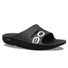 OOFOS OOahh Sport Slide | Unisex - Black / 9