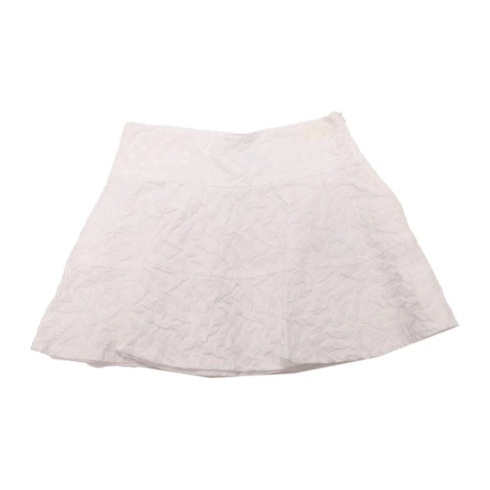 Simonetta 1C7090 Cd490 101 Skirt - Kids - Dame - Hvid - 152 CM - Bomuld