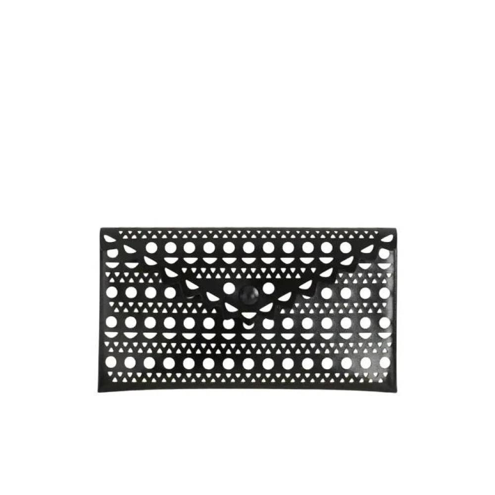 Alaïa Pre-owned Pre-owned Leather Clutch (Pochette) - Vintage - Dame - Sort - ONE SIZE - Læder