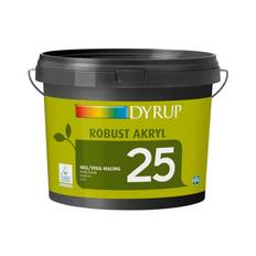 DYRUP Vægmaling Robust Akryl Glans 25 - 10 liter - Råhvid (833)