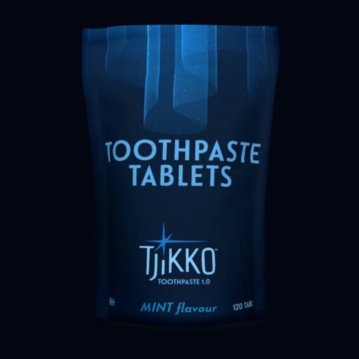 Tjikko Tandkrämstabletter utan fluor Big pack 120 pc