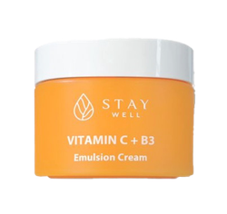 Stay Well Vegan Vitamin C+B3 Emulsion Cream
