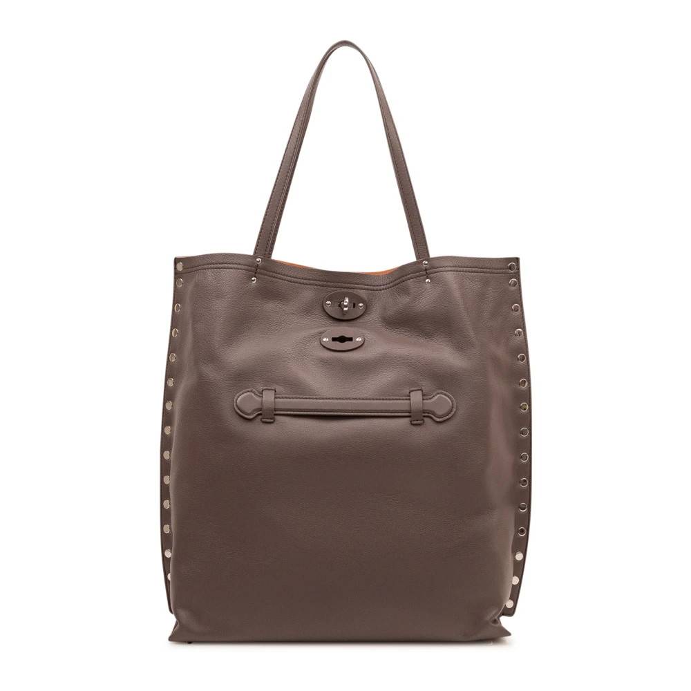 Zanellato A' Spasso Saeta Tote - Tasker - Dame - Brun - ONE SIZE - Uld
