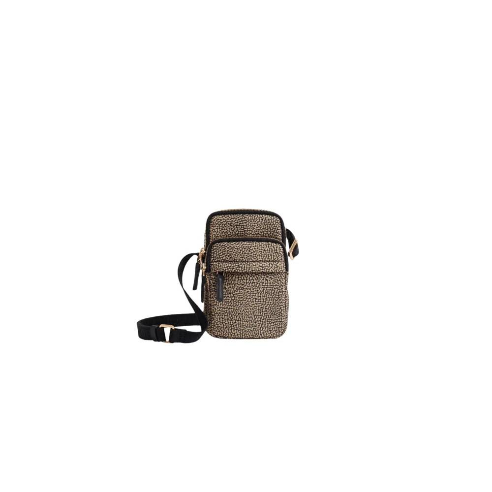Borbonese Smartphone Crossbody - Tasker - Dame - Beige - ONE SIZE - Uld