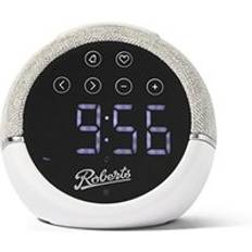 Roberts Zen Alarm Clock Radio - White