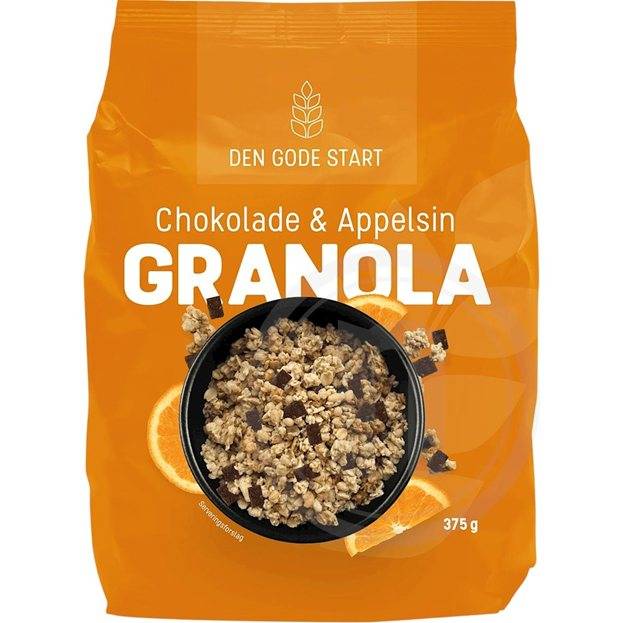 Granola m. appelsin