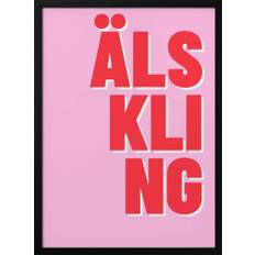 Älskling Poster - 50x70 cm / 20x28″