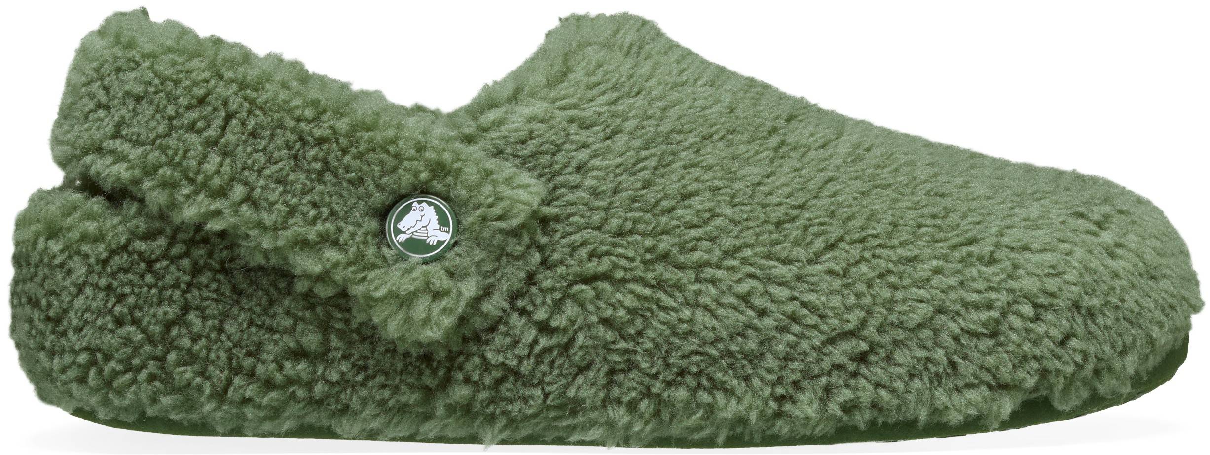 Crocs Classic Cozzzy Slipper Agr Dam Stl. 41/42 - Sandaler Från Magasin - Army Green (41/42)