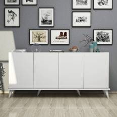 Skänk Elegant vit -180 cm
