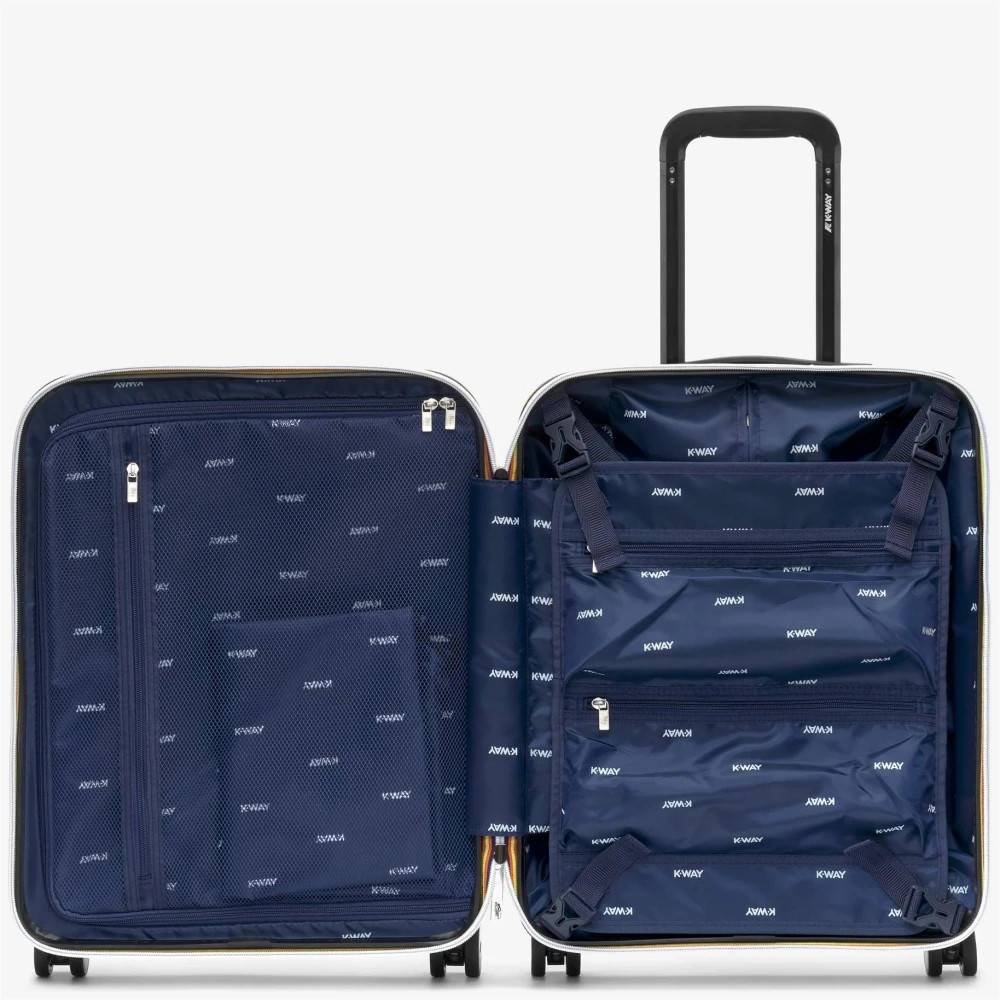 K-Way Eudoxie Logo Cabin Trolley - Kufferter - unisex - Lilla - ONE SIZE - Polyester