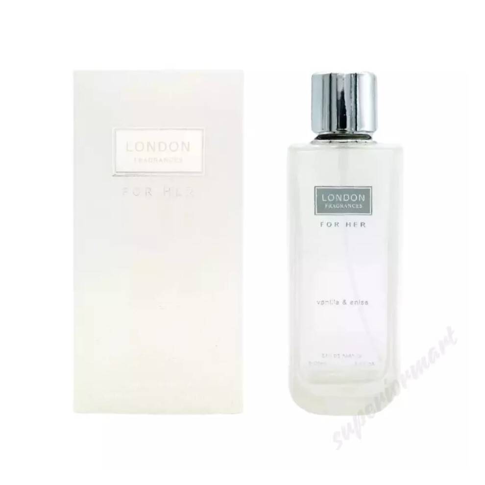 London Fragrances - Vanilje og Anis af Fine Perfumery til kvinder - 3,4 oz EDP Spray