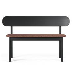 Decotique Elephant Bænk Black / Rost Boucle - Bænke Eg Rust Bouclé - 13003141+13003148