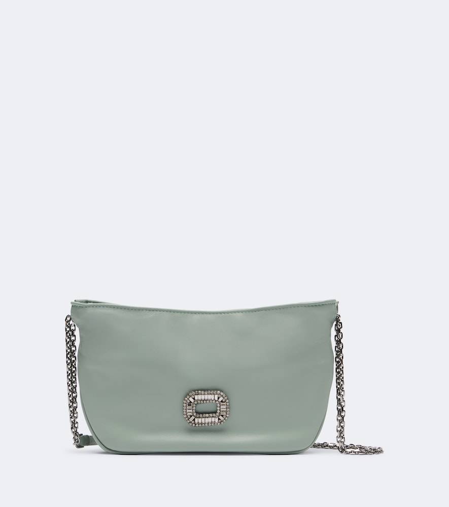 Roger Vivier Bolso al hombro Pilgrim Small de piel - verde - Talla Única