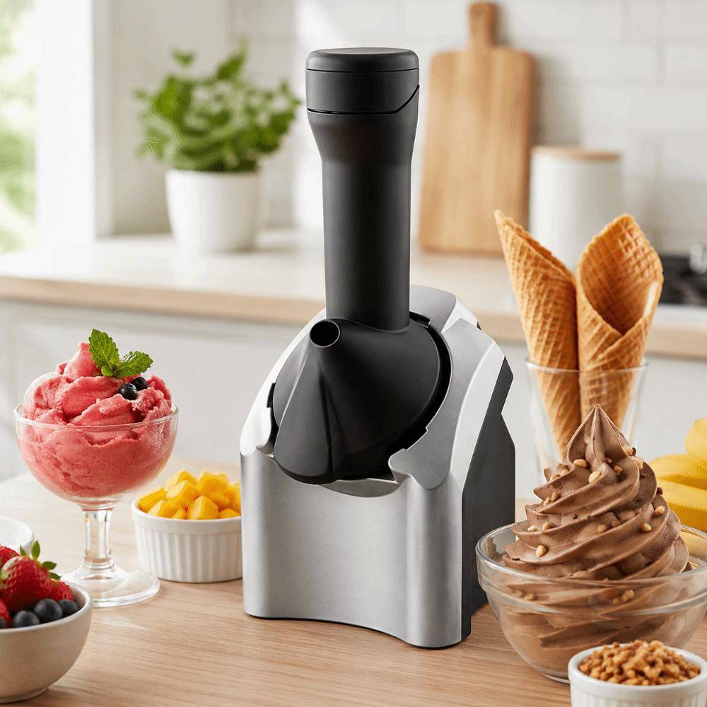 Automatisk Glassmaskin Lågtemperaturblandning Fryst Yogurttillverkare Familjesammankomster