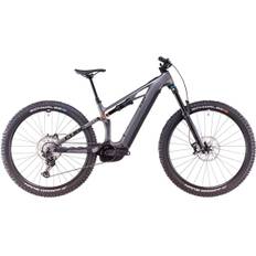 Stereo Hybrid One44 HPC SLX 800 Electric Full Suspension Mountain Bike - Slab Grey/Orange (2025)