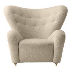 The Tired Man Lounge Chair - Baena 15/Natural Oak