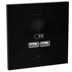 Laddstation Elko Uttag Usb 2.1A - Svart