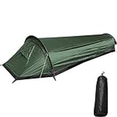 YIWENG Lätt tält, backpackingtält utomhus camping sovsäck tält lätt enmanstält