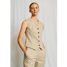 Bruun & Stengade - Decima Vest - Sand - Str. 34