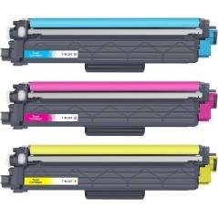 Brother TN-243/TN-247 kompatibel farvetoner CMY, 3-pak – kompatibelt tilbehør