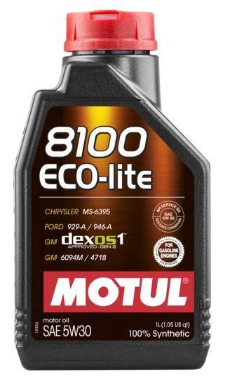 MOTUL 8100 ECO-LITE 5W30 1L (12st/kartong)
