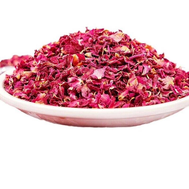 Skönhetsslimmande Ekologiskt Torkat Rosknoppsblomte Torkade Rosenblad 100g