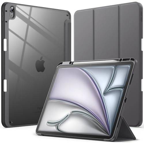 JETech Skyddsfodral för iPad Air 13" M4/M3/M2 (2026/2025/2024), Rymdgrå