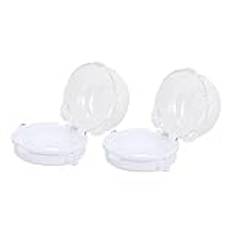 Toyvian 2 St Gasbrytarlås Babysäkert Låsknoppskydd För Barnsäkerhetsspis Barnsäkerhetsskydd Babysäkert Spisknopplock Ugnsknopplock Gasknopplock Barnsäkert Spiskåpa