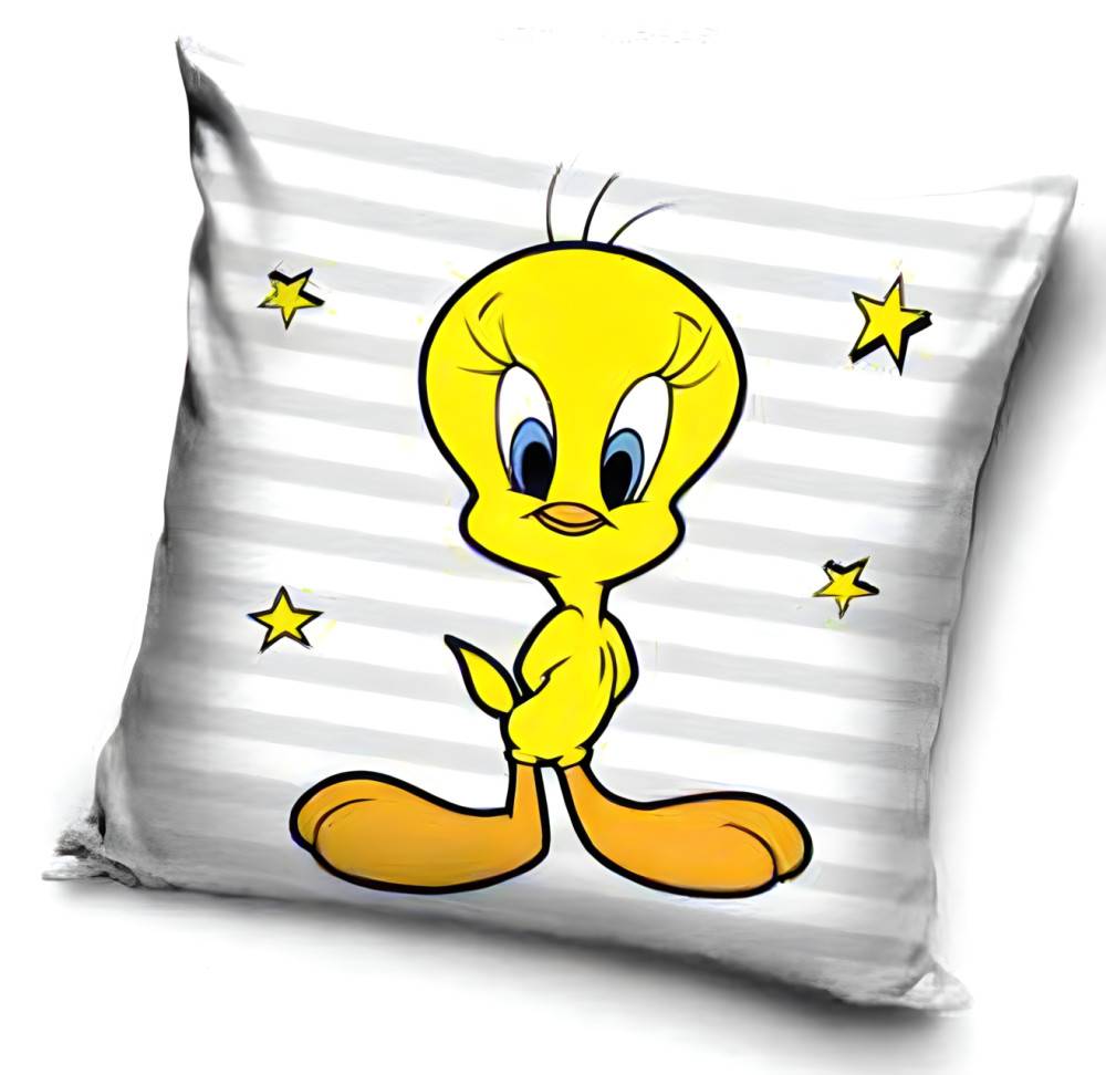 The Looney Tunes Tweety 40x40 cm velour örngott