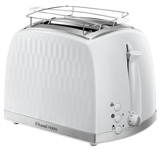 Russell Hobbs Honey Comb Toaster 26060-56 Hvid 1 stk.